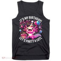 Birthday Axolotl PartyBirthday Axolotl Party  Tank Top thumb 0