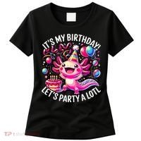 Birthday Axolotl PartyBirthday Axolotl Party  Women's T-Shirt thumb 0