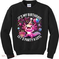 Birthday Axolotl PartyBirthday Axolotl Party  Kids Sweatshirt thumb 0