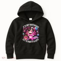 Birthday Axolotl PartyBirthday Axolotl Party  Kids Hoodie thumb 0