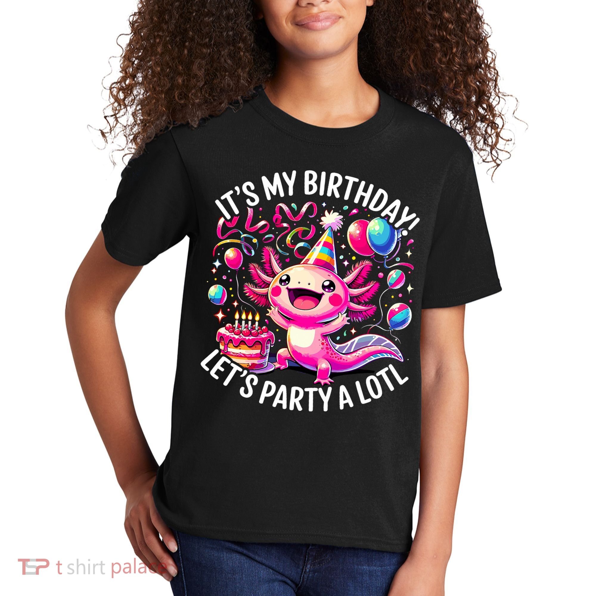 Birthday Axolotl PartyBirthday Axolotl Party  Kids T-Shirt