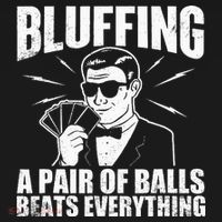 Bluffing A Pair Of Balls Beats Everything Poker Card Player Women's Tank Top thumb 5