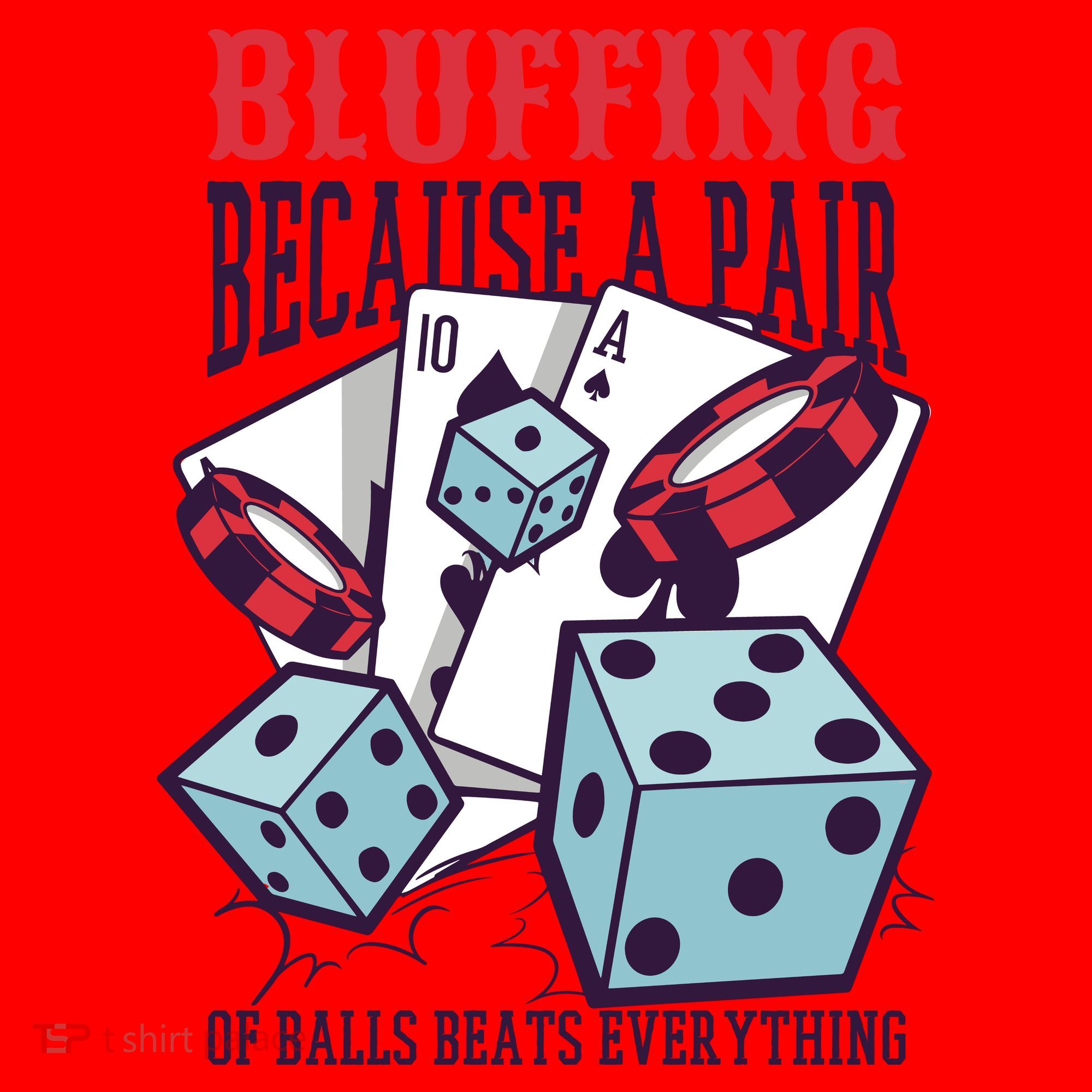 Bluffing A Pair Of Balls Beats Everything Funny Poker Santa Hat