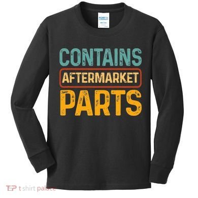 Bionic Aftermarket Parts Design Knee And Hip Replacement Kids Long Sleeve Shirt