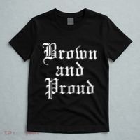 Brown And Proud Latino Mexican Raza Chicano T-Shirt thumb 5