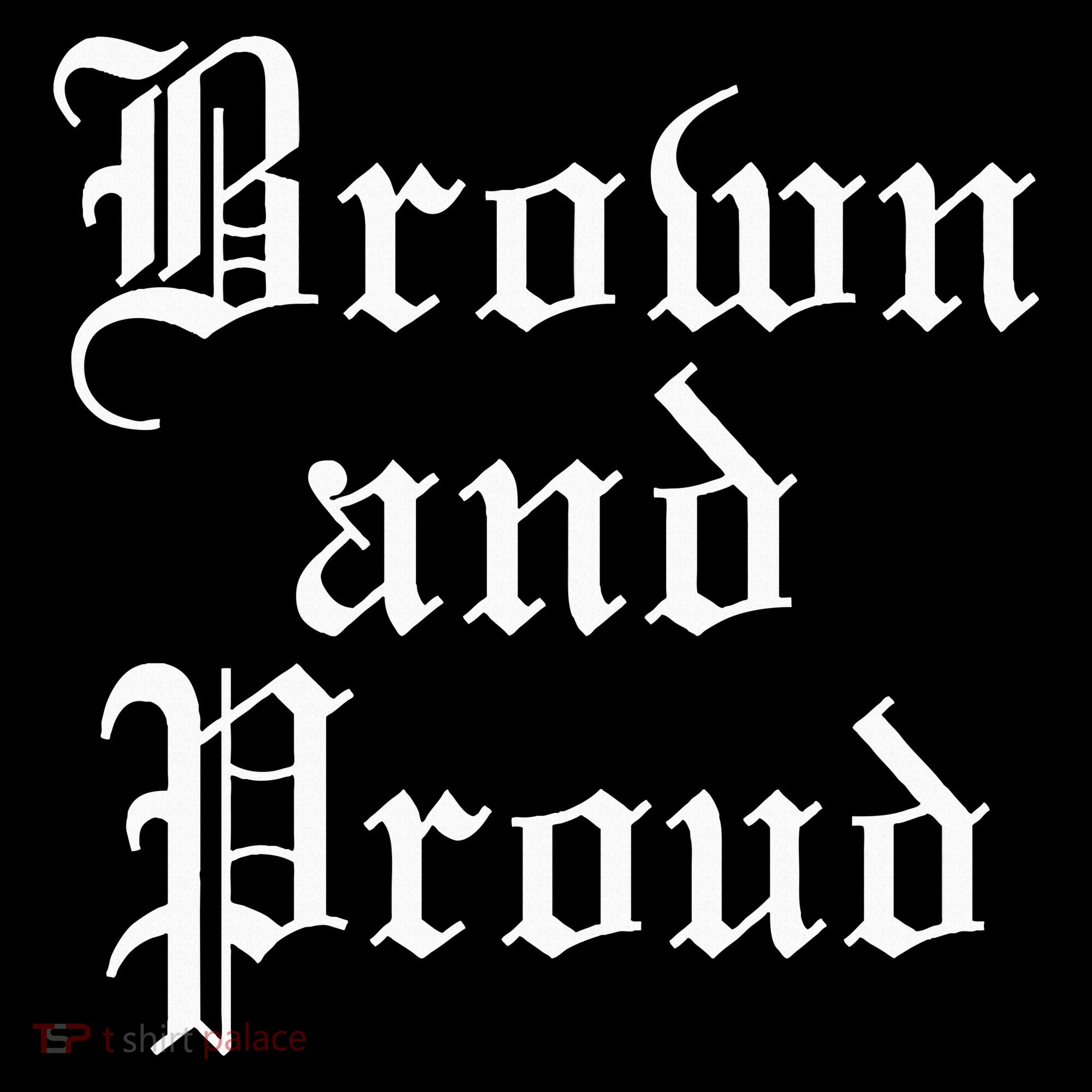 Brown And Proud Latino Mexican Raza Chicano Women's Hoodie