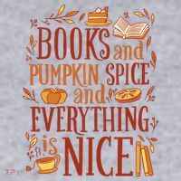 Books And Pumpkin Spice Fall Women's Sweatshirt thumb 2