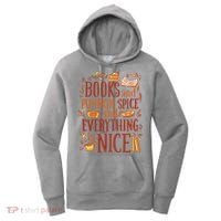 Books And Pumpkin Spice Fall Women's Hoodie thumb 0