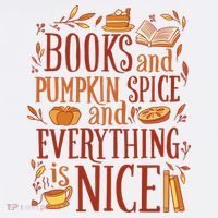 Books And Pumpkin Spice Fall Beanie thumb 2