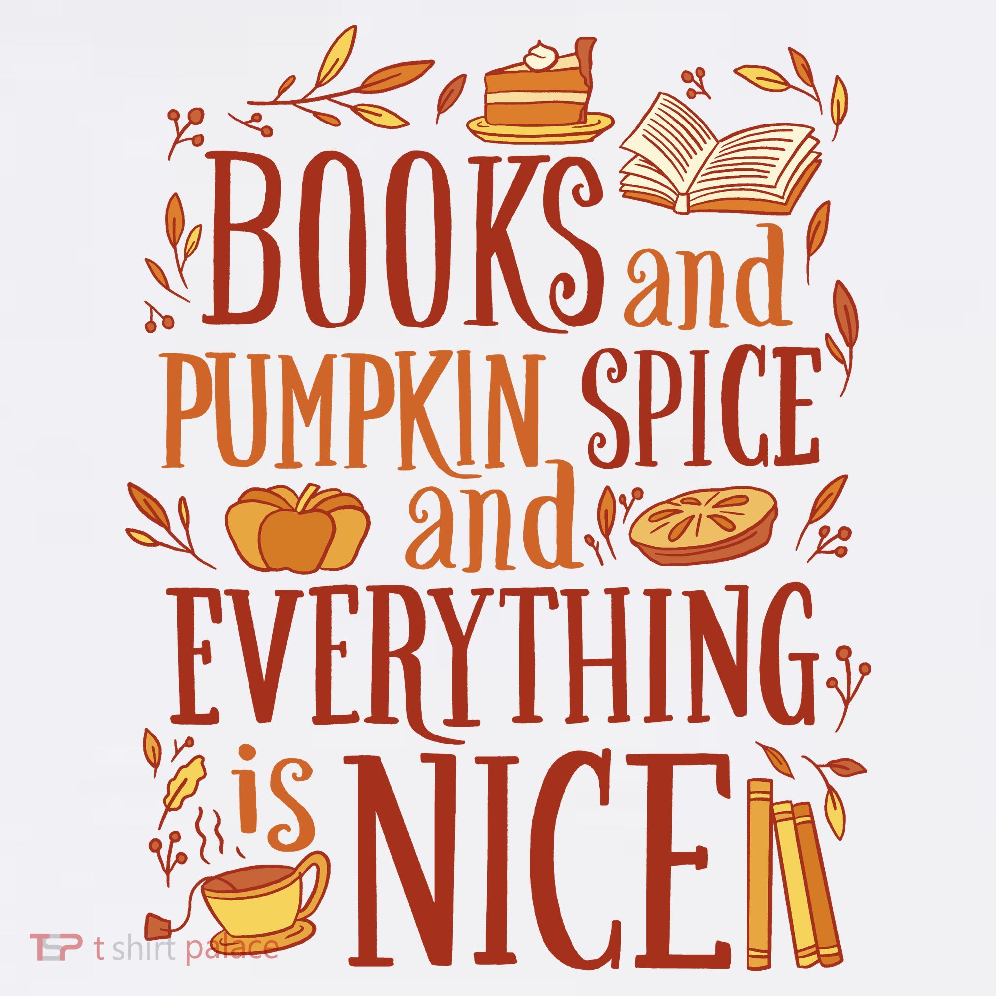 Books And Pumpkin Spice Fall Visor