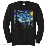 Bigfoot Art Painting Funny Sasquatch Women Sweatshirt thumb 0