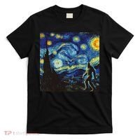 Bigfoot Art Painting Funny Sasquatch Women T-Shirt thumb 0