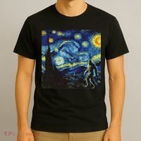 Bigfoot Art Painting Funny Sasquatch Women T-Shirt thumb 3