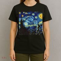 Bigfoot Art Painting Funny Sasquatch Women T-Shirt thumb 4