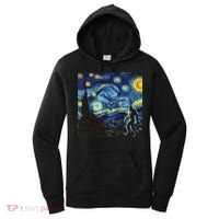 Bigfoot Art Painting Funny Sasquatch Women Women's Hoodie thumb 0