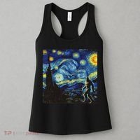 Bigfoot Art Painting Funny Sasquatch Women Women's Tank Top thumb 3