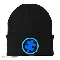 Blue Autism Puzzle for Autism Awareness Beanie thumb 0