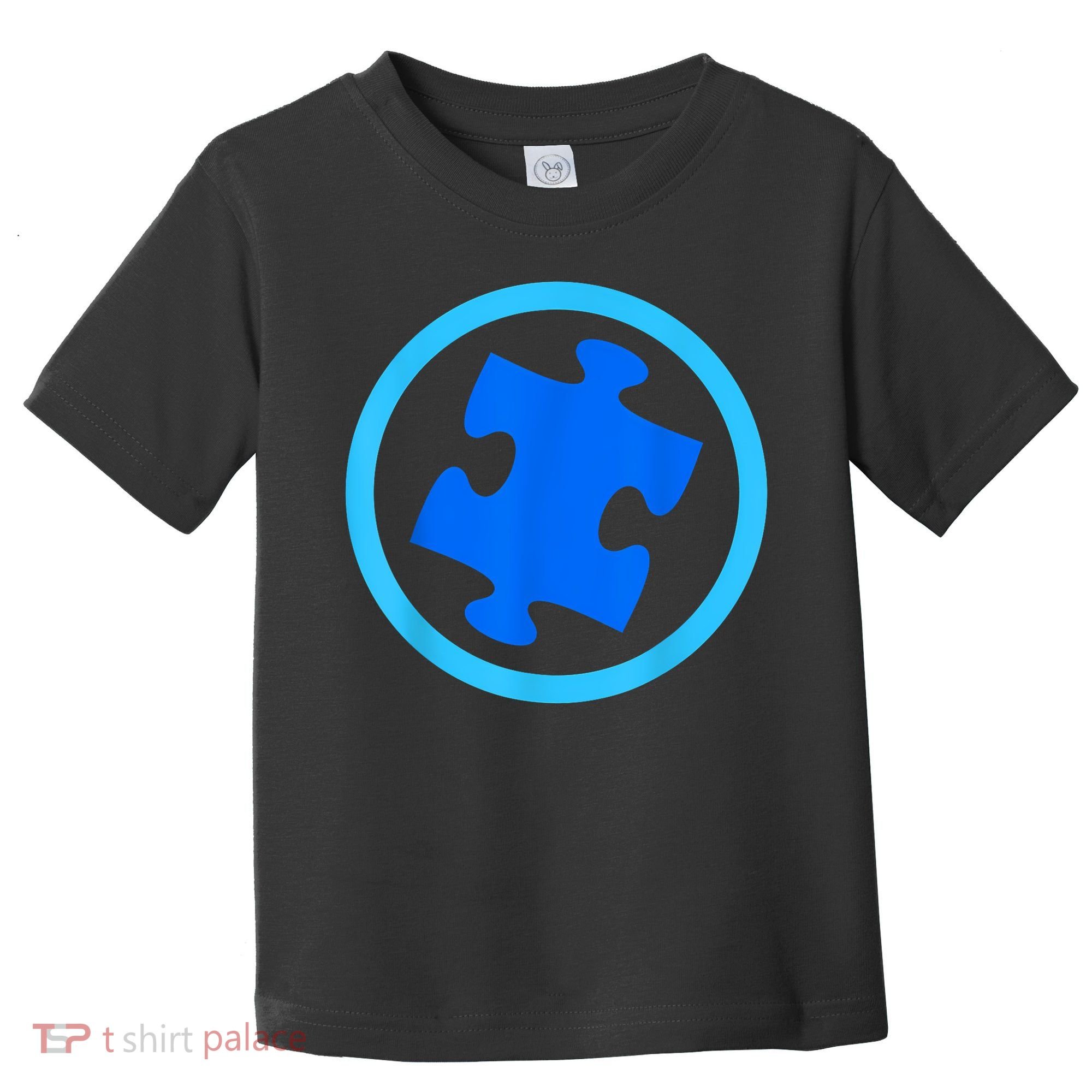 Blue Autism Puzzle for Autism Awareness Toddler T-Shirt
