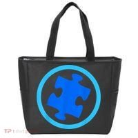 Blue Autism Puzzle for Autism Awareness Tote Bag thumb 0