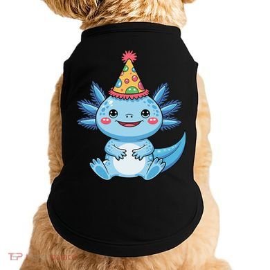 Birthday Axolotl Party Gift Doggie Tank