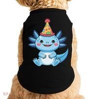 Birthday Axolotl Party Gift Doggie Tank thumb 0