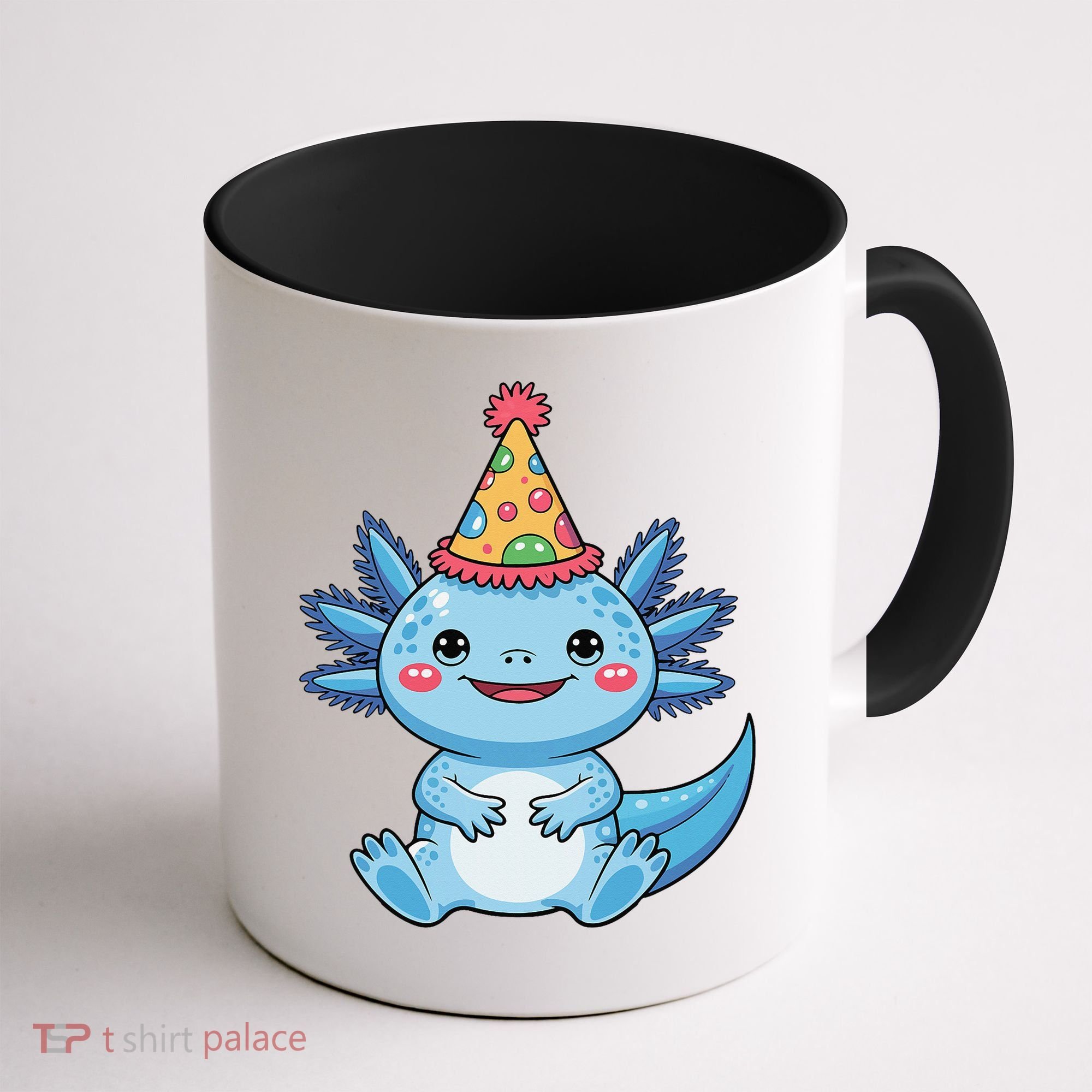 Birthday Axolotl Party Gift Coffee Mug