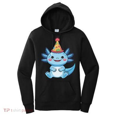 Birthday Axolotl Party Gift Women's Hoodie