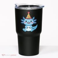 Birthday Axolotl Party Gift Tumbler thumb 0