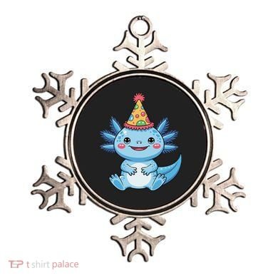 Birthday Axolotl Party Gift Ornament