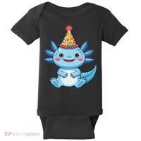 Birthday Axolotl Party Gift Baby Bodysuit thumb 0