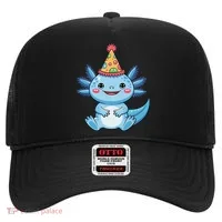 Birthday Axolotl Party Gift Hat thumb 0