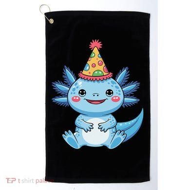 Birthday Axolotl Party Gift Golf Towel
