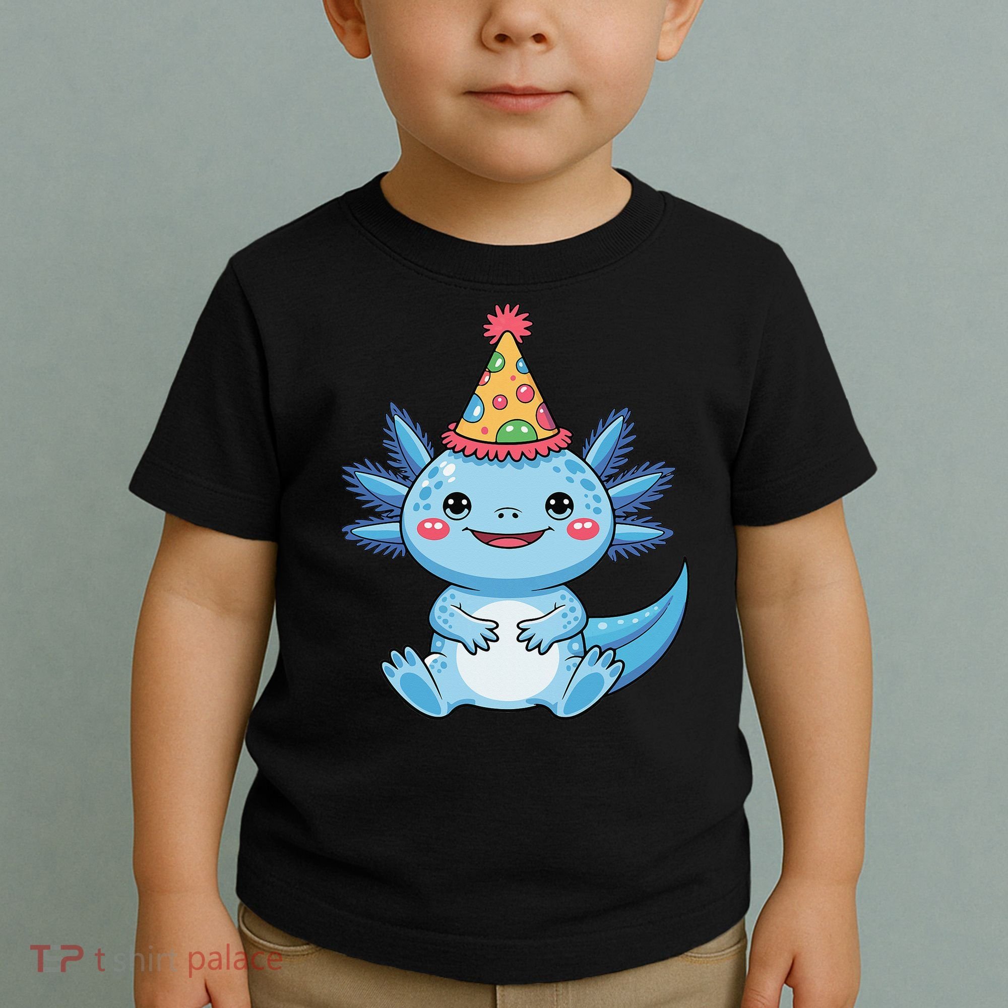 Birthday Axolotl Party Gift Toddler T-Shirt