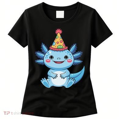Birthday Axolotl Party Gift Women's T-Shirt
