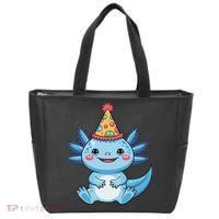 Birthday Axolotl Party Gift Tote Bag thumb 0