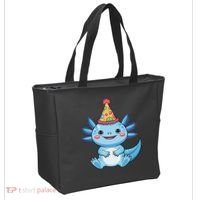 Birthday Axolotl Party Gift Tote Bag thumb 2