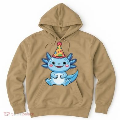 Birthday Axolotl Party Gift Hoodie