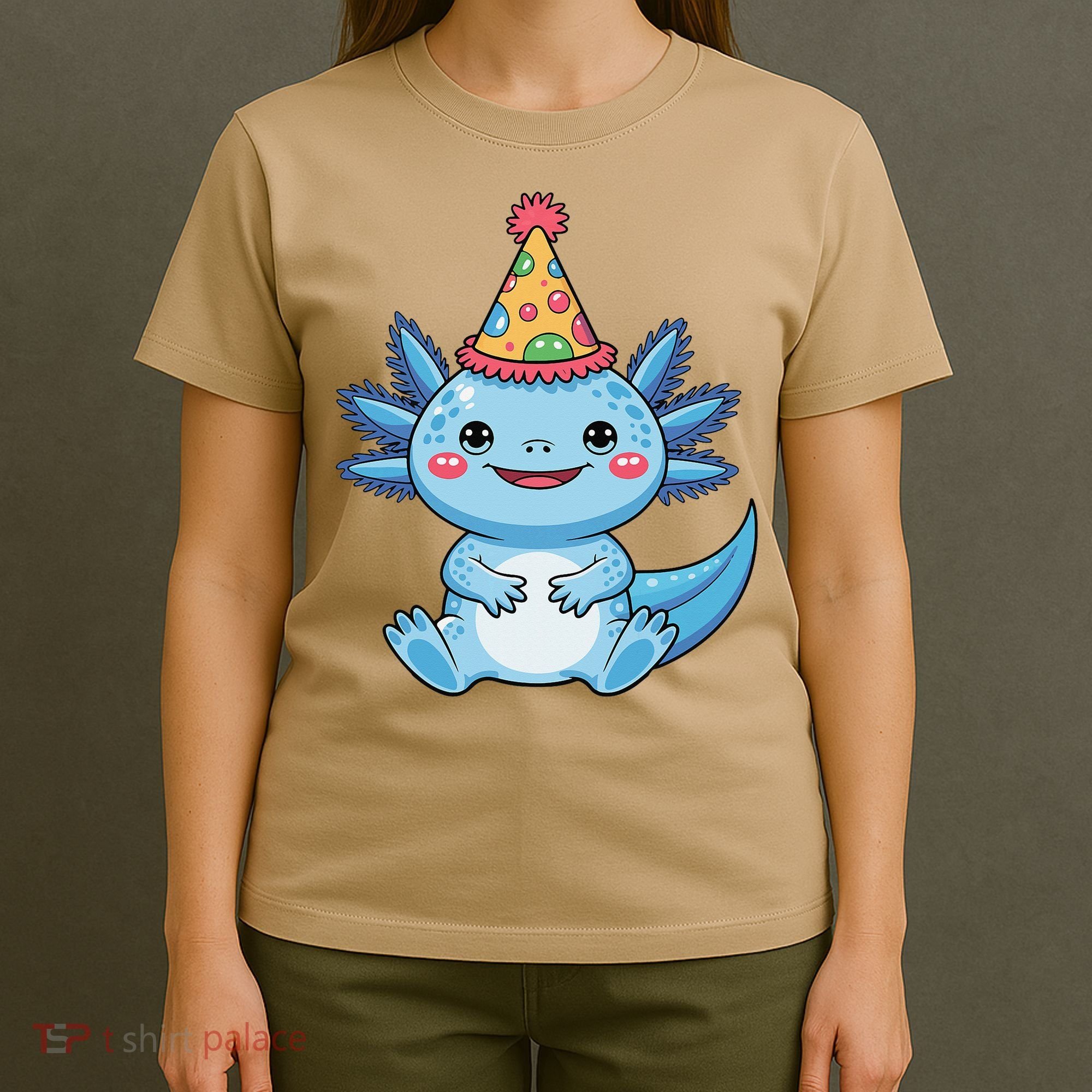 Birthday Axolotl Party Gift T-Shirt