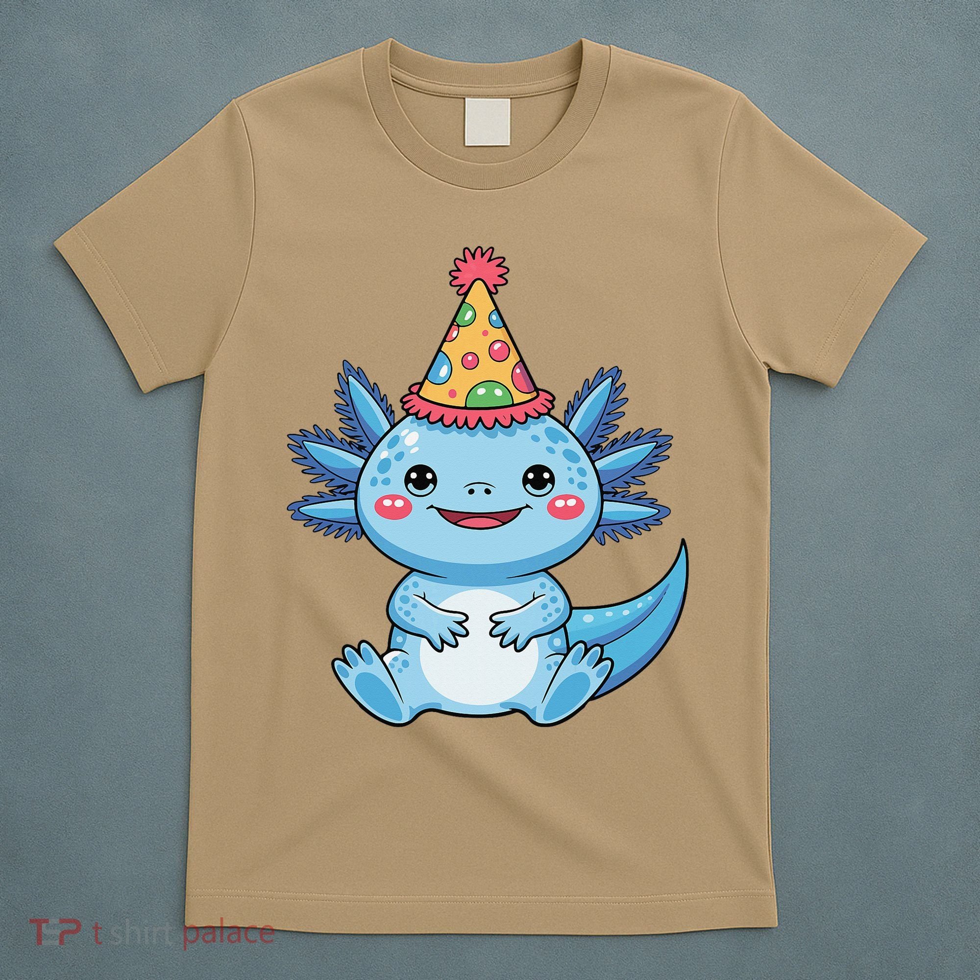 Birthday Axolotl Party Gift T-Shirt