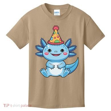 Birthday Axolotl Party Gift Kids T-Shirt