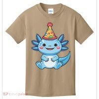 Birthday Axolotl Party Gift Kids T-Shirt thumb 0