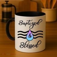 Baptized And Blessed  Coffee Mug thumb 4