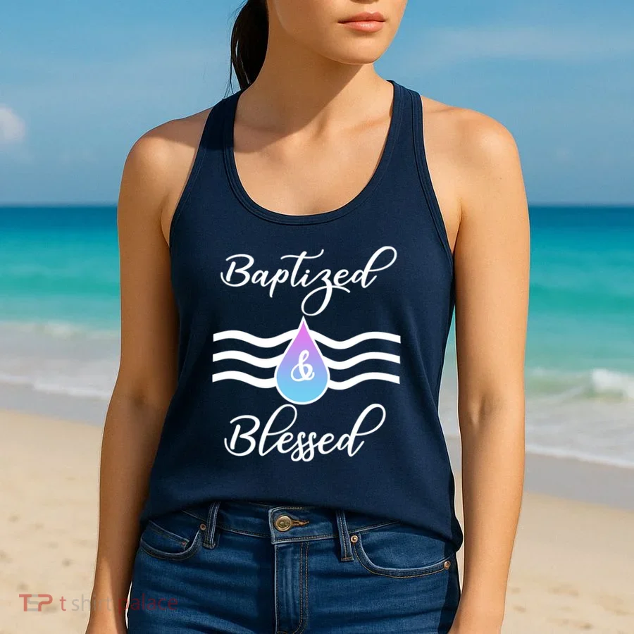 Baptized And Blessed  Women's Tank Top