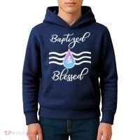 Baptized And Blessed  Kids Hoodie thumb 4