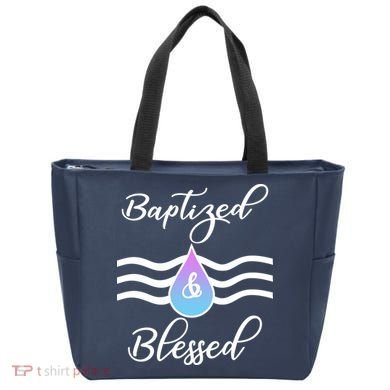 Baptized And Blessed  Tote Bag