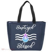 Baptized And Blessed  Tote Bag thumb 0