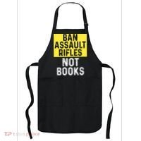 Ban Assault Rifles Not Books Apron thumb 0