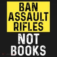 Ban Assault Rifles Not Books Toddler Hoodie thumb 2