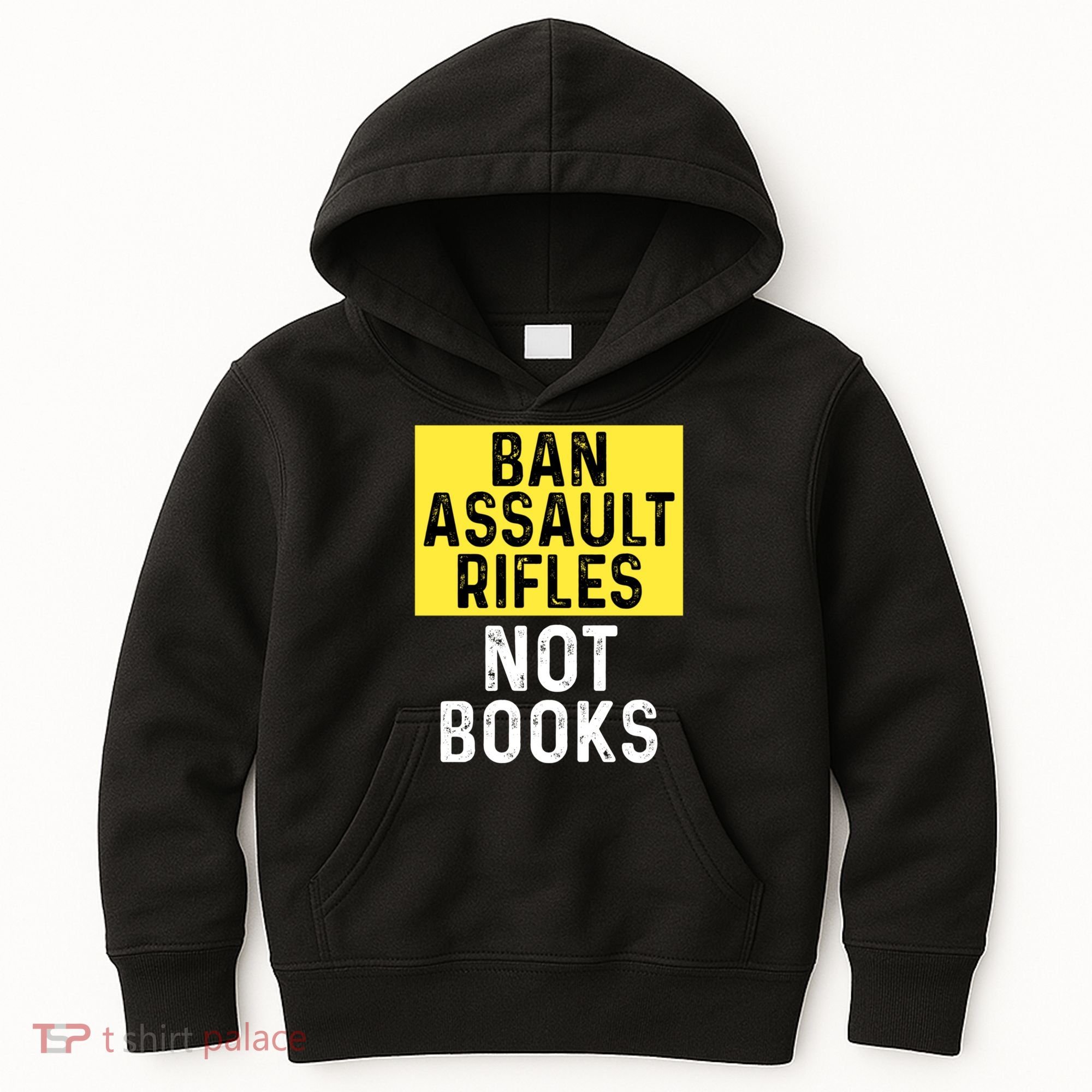 Ban Assault Rifles Not Books Kids Hoodie
