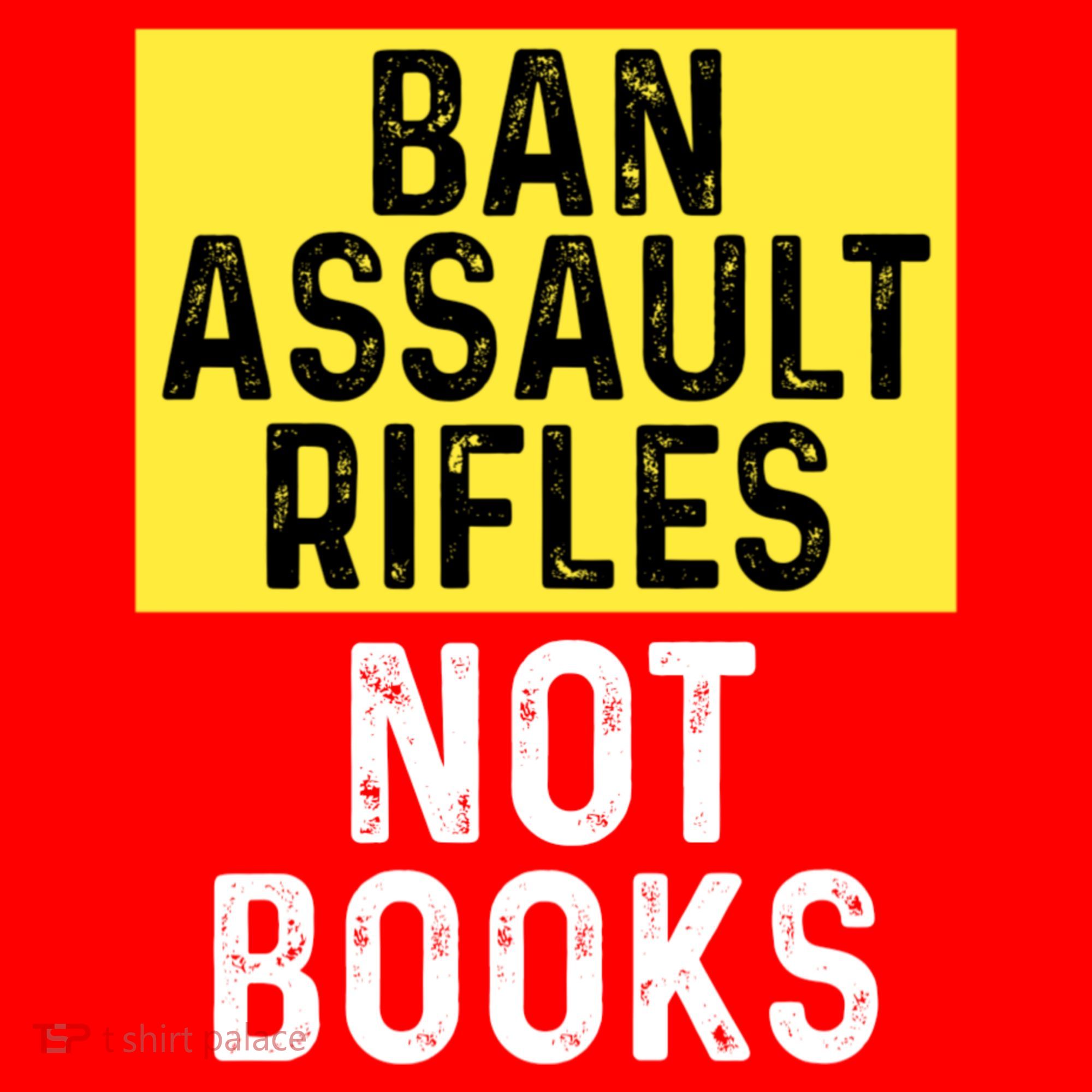 Ban Assault Rifles Not Books Santa Hat